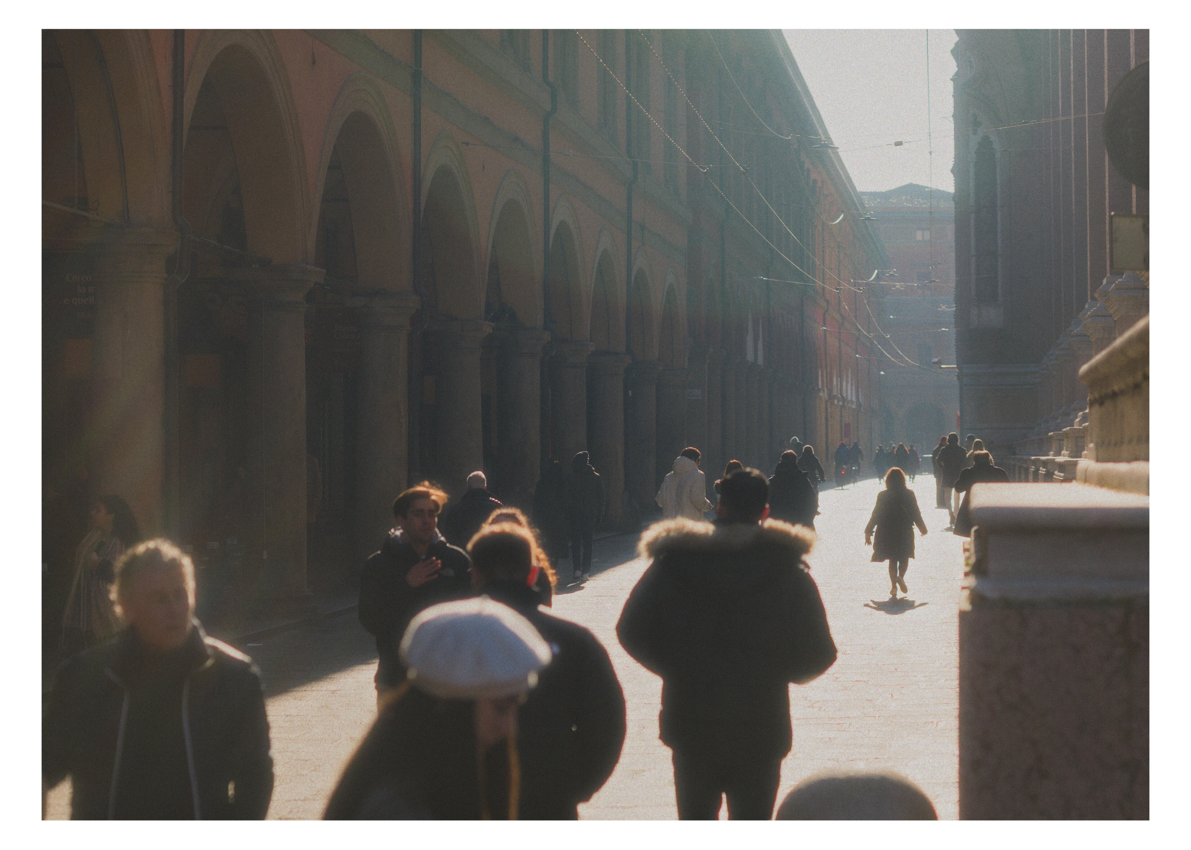 under the midday sun